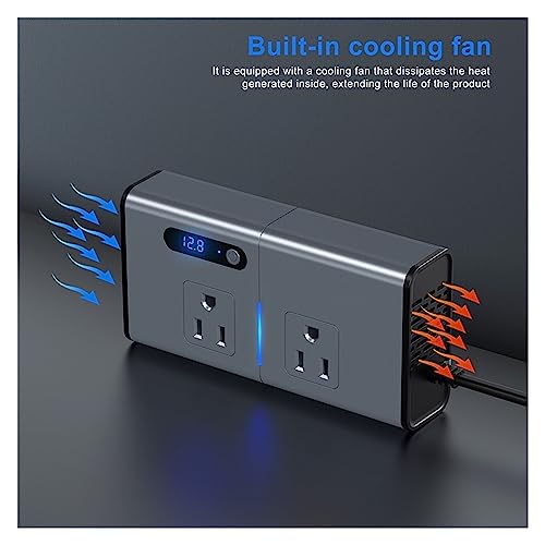 Convertisseur 12V 220V avec chargeur Type C super rapide