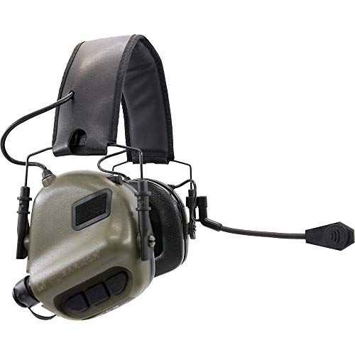 Earmor M32 MOD3 Gehörschutz mit elektronischer Kommunikationsmöglichkeit, Rosa., Foliage Green