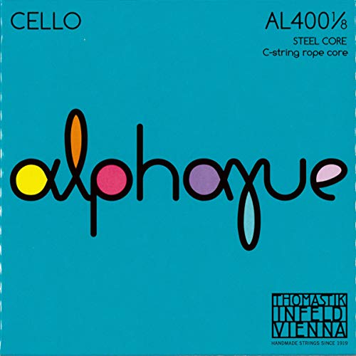 Corde Violoncelle Jeu 1/8 Thomastik-Infeld AL400 Alphayue pour instrument enfant