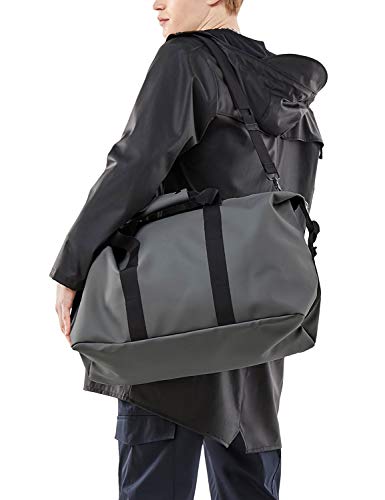 Rains Waterproof Weekend Bag - Charcoal
