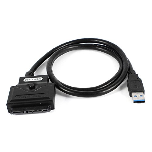 Cable adaptador SATA 7+15 a USB 3.0 de 90 cm