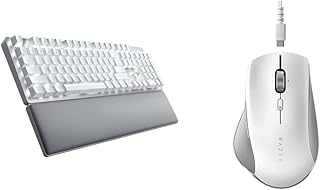 Razer Pro Type Ultra Wireless Mechanical Keyboard: Silent, Linear Switches - Ergonomic Design - HyperSpeed Technology - Connect up to 4 Devices & Pro Click Humanscale Wireless Mouse