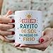Imagen de MUGFFINS taza regalo novia y novio con frase Eres mi rayito de sol en medio del frío en Español