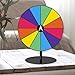 XIAOQENAN Heavy Type Rotating Prizes Wheel Game Reusable Colorful Game With Durability Metal Base For Kids Adults Stable Metal Base Rotating Prizes