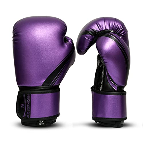 Pfg Metallic Boxing Gloves - Mma Muay Thai Training & Fight #TOP1