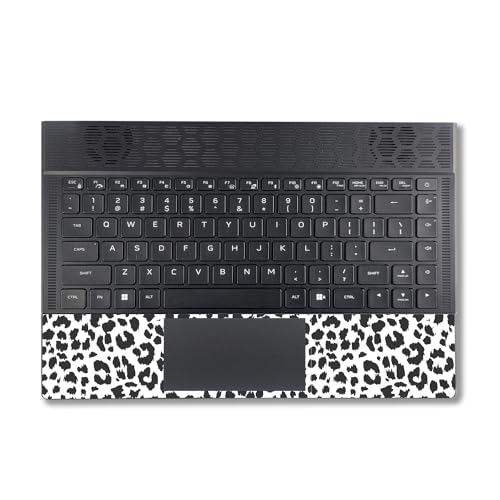 Image of MightySkins Skin Compatible with Alienware X14 R2 (2023) Full Wrap Kit - Snow Leopard Print | Protective, Durable, and Unique Vinyl Decal wrap Cover | Easy to Apply & Change Styles | Made in The USA