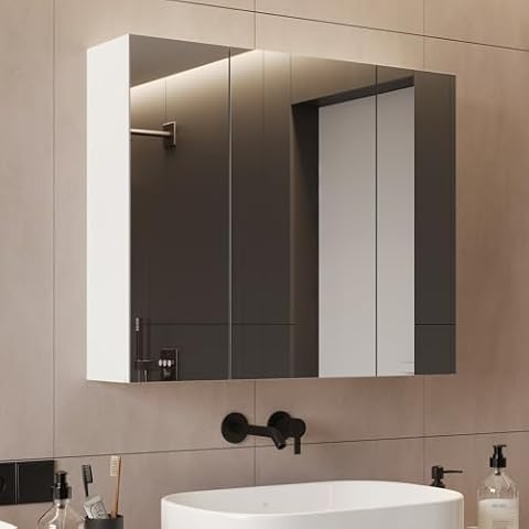 DICTAC Armoire Murale Salle de Bain Cover