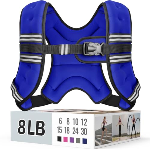 Zeerun Adjustable Weighted Vest (6–30 lb)