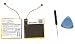 Replacement Battery + Tool for Beats Solo 2.0 3.0 AEC353535 Wireless Headset Headphones Repair Power