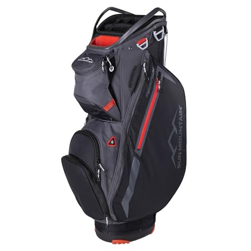 Sun Mountain 2024 Maverick Golf Cart Bag Black/Charcoal