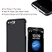 Wireless Charger Charging Receiver Case for iPhone 7 Plus (5.5 inch), Ultra Slim Qi-Compatible Phone Back Cover, Matte Finish Coated, Flexible Connector