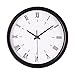 Produktbild Zarupeng Römische Ziffer Wanduhr, Modern Elegant Funk Wanduhr mit großes Ziffernblatt | Vintage Lautlos Roman Digitaluhr ohne Tickgeräusche (25 x 25 cm, A)