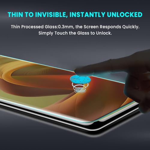 Image of ArmourPro 2 Pack Matte UV Tempered Glass for Motorola G85 and Edge 50 Fusion 5G, Premium Curved Screen Protector with Anti-Glare Finish, Edge-to-Edge Coverage, Fingerprint Friendly and Case Friendly