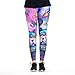 Produktbild cosey - Bedruckte Bunte Leggins (Einheitsgröße) - Design Space Cat