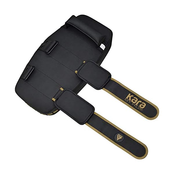 RDX-Thai-Pads-Curved-Kickboxing-Muay-Thai-with-Solid-Handle-Grip-Maya-Hide-Leather-KARA-Strike-Shield-for-Knees-Elbows-Kicks-Punches-Coaching-Training-Boxing-MMA-Martial-Arts-Taekwondo-Combat-Sports RDX Thai Pads Curved Kickboxing Muay Thai with Solid Handle Grip, Maya Hide Leather KARA Strike Shield for Knees Elbows Kicks Punches, Coaching Training Boxing MMA Martial Arts Taekwondo Combat Sports
