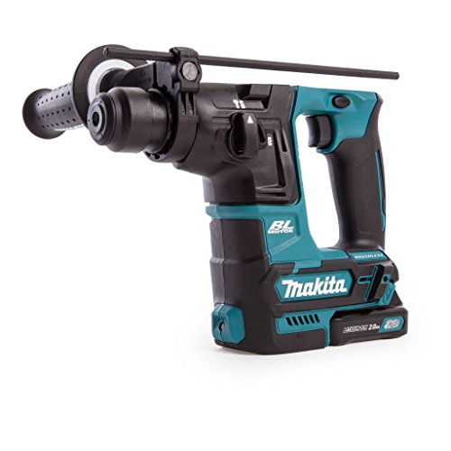 Makita Bohrhammer Brushless 2 Funktionen mit 2 Akkus - Schwarz / Blau - 18 V 5 Ah dhr171rtj, 3 kg – Bild 4
