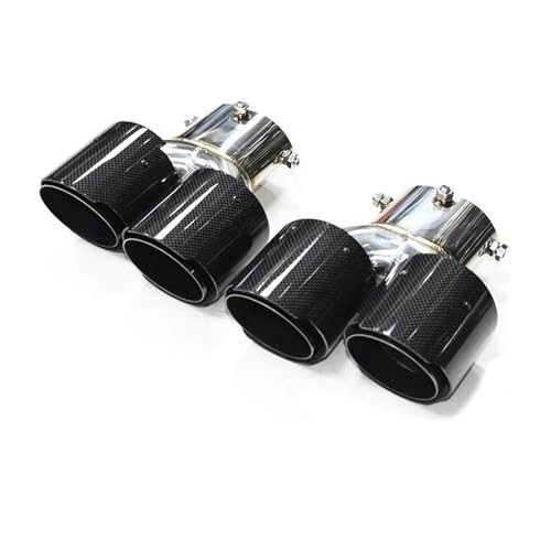 Embouts de sortie de silencieux Carbon J pour remplacer les sorties BMW d'origine