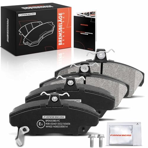 Image of Frankberg Brake Pad Set Includes 4 brake pads Front GBP90340AF GBP90315AF