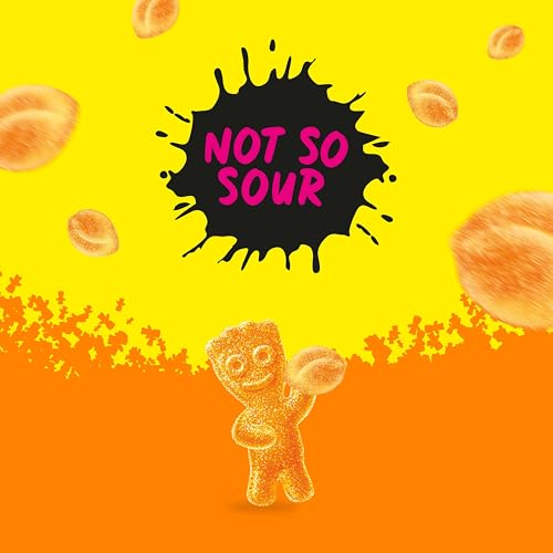 SOUR PATCH KIDS Peach Soft & Chewy Gummy Candy, Bulk Candy, 12 Bags - image 7