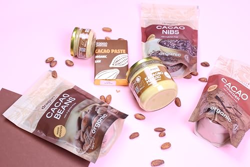 Dragon Superfoods Bio Kakaobohnen – Ganz und Roh - 200 g