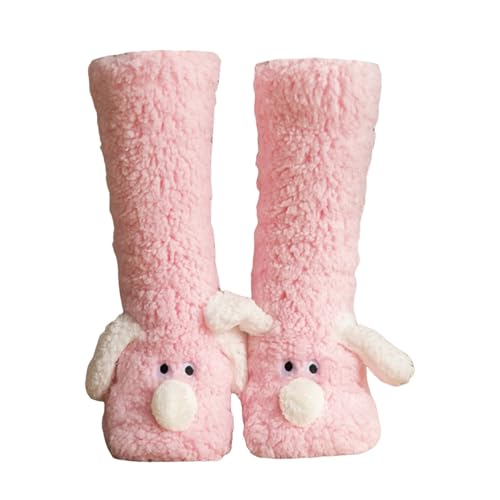 Calcetines peludos para dormir sin frío en invierno y casa