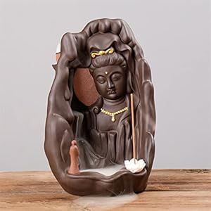 Incenseburnerspurplesandsmokebackflowincenseburnerdepictinggoldenlotusguanyinsandalwoodincenseburnerzenhomedecorationincenseholdersbackflowcolordharma Urban Country Home Decor Incense burners purple sand smoke backflow incense burner depicting golden lotus guanyin sandalwood incense burner zen home decoration incense holders backflow color dharma urban country home decor