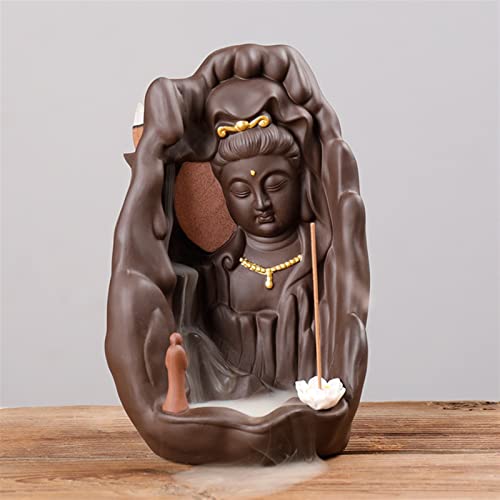 Incenseburnerspurplesandsmokebackflowincenseburnerdepictinggoldenlotusguanyinsandalwoodincenseburnerzenhomedecorationincenseholdersbackflowcolordharma Urban Country Home Decor Incense burners purple sand smoke backflow incense burner depicting golden lotus guanyin sandalwood incense burner zen home decoration incense holders backflow color dharma urban country home decor