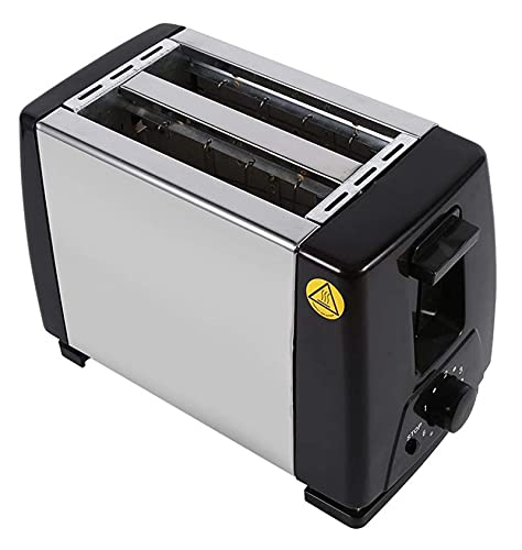Dpliu 2 Scheiben elektrischer Toaster, 750W 220V Brotmaschine zum Frühstück Haushaltsbrot Backen