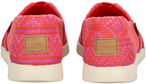 Image of TOMS Women's Alpargata Plus Slip On Espadrille, Textile Upper, Relaxed Fit, CloudBound Insole, Stretchy Easy On and Off