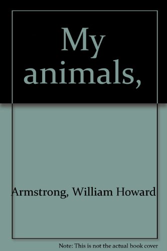 My animals, 0385055064 Book Cover