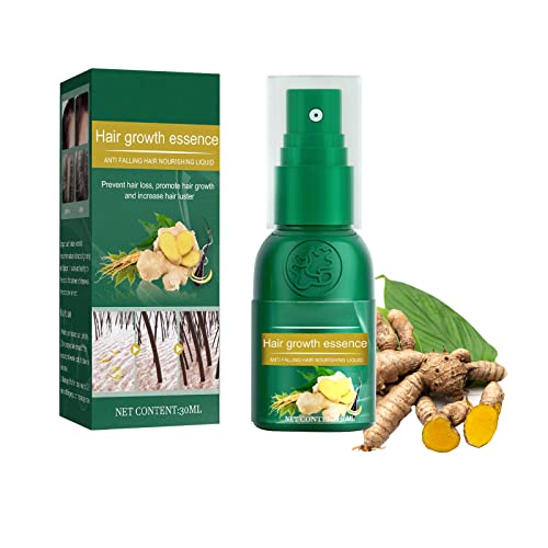 Serum Cabello, 7 días de jengibre Anticaída Raíces del Cabello Nutrido Previene el Cabello Seco y Encrespado, 30 ml Cover