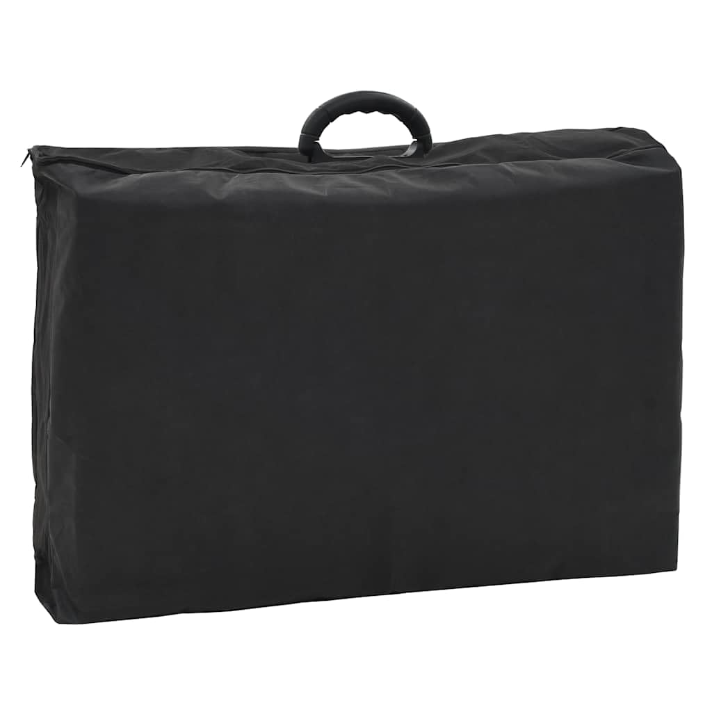 Generisch Gesichtsbehandlungsstuhl Tragbar Kunstleder 185x78x76cm Schwarz,Gesundheit & Schönheit,Körperpflege,Massage & Entspannung,Massagestühle,24.25KG,110160