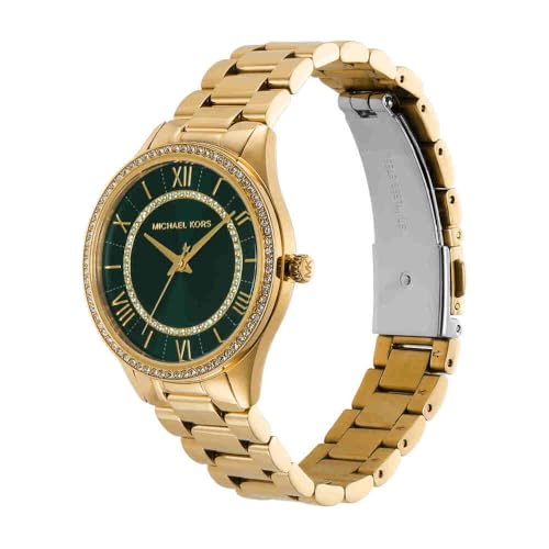 Michael Kors Lauryn Watch for Women, Quartz Three Hand Movement with Stainless Steel or Leather Strap – Ansicht 3