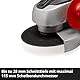 Einhell Akku-Winkelschleifer TC-AG 18/115 Li (1x4,0Ah) (18 V, 115 mm Scheiben-Ø, 28 mm Schnitttiefe, Softstart, Zusatzhandgriff, inkl. 1x 4,0 Ah Akku & Ladegerät)
