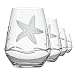 Starfish Stemless Wine Glass (Set of 4)