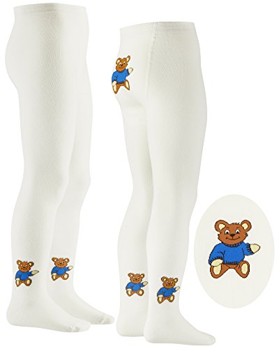 Playshoes Strumpfhose Bär Calze, opache, Beige