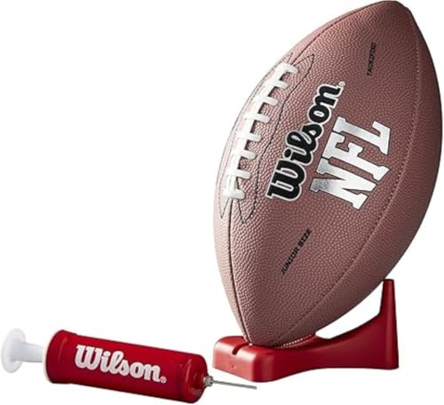 Wilson NFL MVP Football with Pump and...