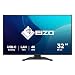 EIZO FlexScan EV3240X-BK 80 cm (31,5 Zoll) Monitor (USB-C (94W PD), DisplayPort, HDMI, USB-Hub, RJ-45 LAN, KVM Switch, 5 ms Reaktionszeit, 3840 x 2160 (4K UHD)) schwarz