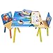 WOLTU 1 Table d'enfant + 2 chaises Motif imprimé océan pour Enfants d'âge préscolaire, SG003