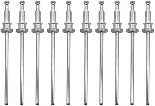 Tokinng 10Pcs Trim Clip Studs, Window Regulator Rivets, Window Trim Clip Molding