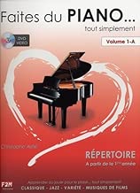 Download Faites du Piano Vol.1A Répertoire 1ère Année + 1 DVD PDF