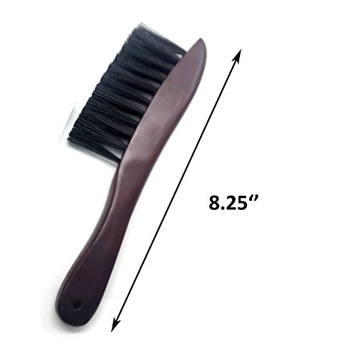 Oess Billiard Pool Table Rail Brush Mahogany Finish Wooden Handle Nylon Bristles Set #TOP2