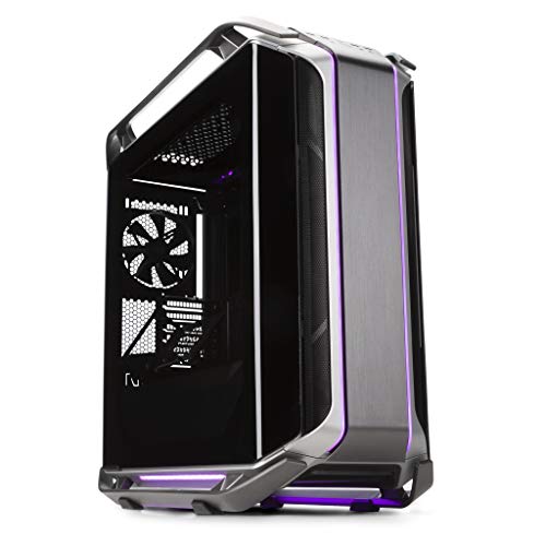 Cooler Master Cosmos C700M E-ATX Full-Tower, Curved Tempered Glass Panel, Riser Cable, Flexible Interior Layout, Diverse Liquid Cooling, Type-C, Customizable ARGB (MCC-C700M-MG5N-S00)