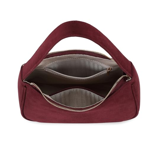 Image of CYHTWSDJ Shoulder Bags for Women, Cute Hobo Tote Handbag Mini Clutch Purse with Zipper Closure