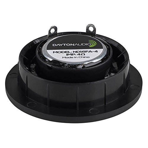 Dayton Audio ND16FA-4 5/8\" Soft Dome Neodymium Tweeter 4 Ohm