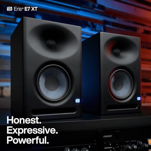 presonus eris e7 xt 2-way active studio monitor with ebm waveguide pack of 1