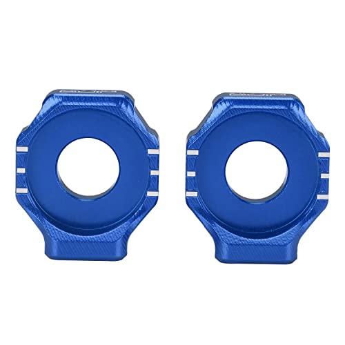 Jfg Racing Sur Ron Axle Block Chain Adjuster,Dirt Bike Rear Disc Brake Guard Protector Cnc For Surron/Sur Ron S/Sur Ron X/X160/X260 (Blue) #TOP5