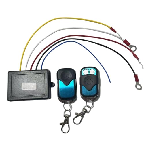Mando a distancia para cabrestante todoterreno receptor de 12V y 24V 5