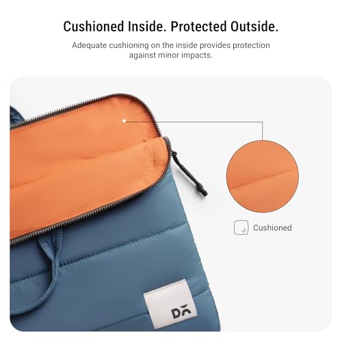Image of DailyObjects Stria Pro Laptop Bag With Handle| Recycled Durable Polyester | Compatible with Laptop /MacBook Air /Pro Upto 15 Inch| Water Resistant|Padded Compartment with Zip Closure