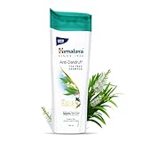 Himalaya Anti-Dandruff Tea Tree Shampoo, Removes up to 100% Dandruff, Soothes Scalp & Nourishes Hair, with Tea Tree oil and Aloe Vera, for men and women, 180ml
